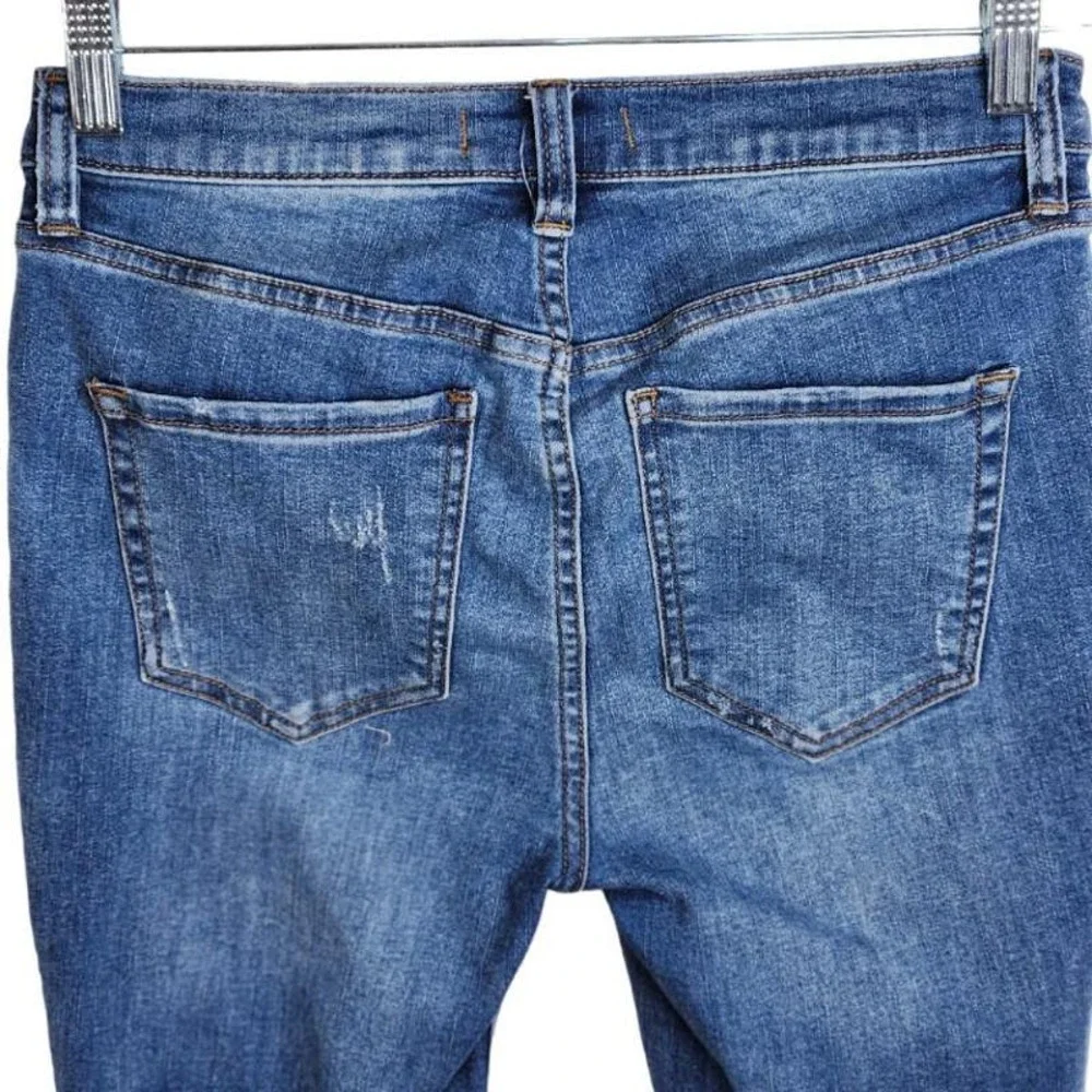Free People Great‎ Heights Frayed Skinny Jean Women's Size 28